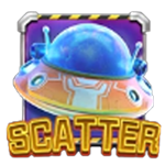 SCATTER SYMBOL เกม WAR OF THE UNIVERSE ค่าย FA CHAI