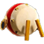 สัญลักษณ์กลอง เกม PANDA DRAGON BOAT ค่าย FA CHAI