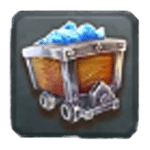 สัญลักษณ์พิเศษ รถเหมือง เกม GOLD RUSH ค่าย FA CHAI