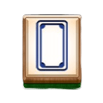 อักษรกรอบสี่เหลี่ยมสีน้ำเงิน เกม MAHJONG FORTUNE ค่าย NAGAGAME