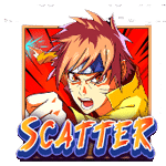 SCATTER SYMBOL เกม POWER OF NINJA ค่าย PRAGMATIC PLAY