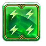 สัญลักษณ์พิเศษ ลูกเต๋าสีเขียว เกม GATE OF OLYMPUS DICE ค่าย PRAGMATIC PLAY
