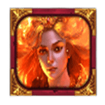 สัญลักษณ์พิเศษ สาวไฟ เกม CASTLE OF FIRE ค่าย PRAGMATIC PLAY