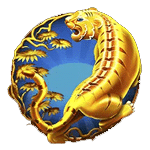 สัญลักษณ์ เสือ เกม TREES OF TREASURE ค่าย PRAGMATIC PLAY