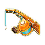 สัญลักษณ์พิเศษ เบ็ดตกปลา เกม BIG BASS FLOATS MY BOAT ค่าย PRAGMATIC PLAY