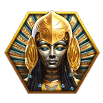 สัญลักษณ์พิเศษ คลีโอพัตรา เกม RISE OF PYRAMIDS ค่าย PRAGMATIC PLAY