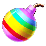 สัญลักษณ์พิเศษ ระเบิด เกม CANDY BLITZ BOMBS ค่าย PRAGMATIC PLAY