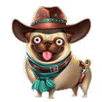 สัญลักษณ์พิเศษ สุนัขปั้ก เกม THE DOG HOUSE DOG OR ALIVE ค่าย PRAGMATIC PLAY