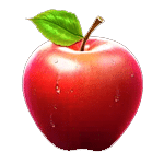 สัญลักษณ์พิเศษ แอปเปิ้ล เกม FRUITY TREATS ค่าย PRAGMATIC PLAY