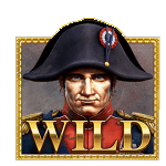 WILD SYMBOL เกม NAPOLEON 2 FATSTACKS ค่าย BLUEPRINT GAMING