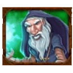 สัญลักษณ์พิเศษ นักเวทย์ เกม VIKINGS UNLEASHED RELOADED ค่าย BLUEPRINT GAMING