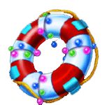สัญลักษณ์พิเศษ ห่วงยาง เกม CRABBIN FOR CHRISTMAS ค่าย BLUEPRINT GAMING