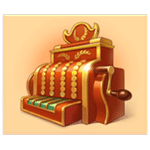 สัญลักษณ์พิเศษ เครื่องนับเงิน เกม BANKIN MORE BACON ค่าย BLUEPRINT GAMING