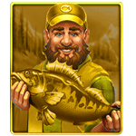 WILD SYMBOL เกม BIG CATCH BASS FISHING MEGAWAYS ค่าย BLUEPRINT GAMING