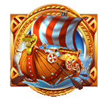 WILD SYMBOL เกม VIKING FURY ค่าย BLUEPRINT GAMING
