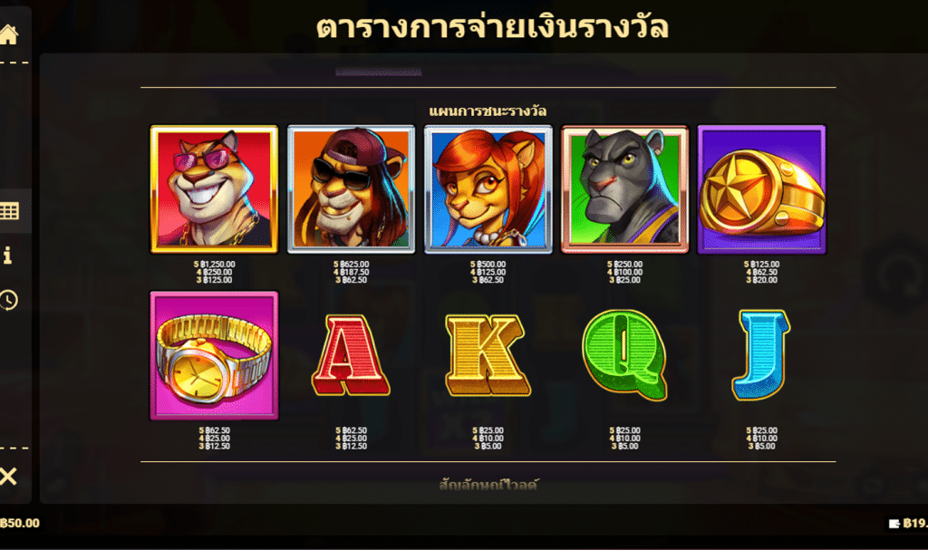 สัญลักษณ์ เกม BALLIN ค่าย BLUEPRINT GAMING