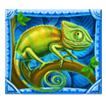 สัญลักษณ์พิเศษ กิ้งก่า เกม JUNGLE FORTUNE ค่าย BLUEPRINT GAMING