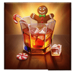 สัญลักษณ์พิเศษ ขนมผิงในแก้วน้ำ เกม SAINT NICKED ค่าย BLUEPRINT GAMING
