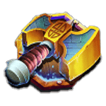 สัญลักษณ์พิเศษ ขวานสองด้าน เกม VIKING FURY ค่าย BLUEPRINT GAMING