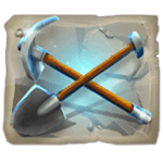สัญลักษณ์พิเศษ จอบ เกม DIAMOND MINE 2 MEGAWAYS ค่าย BLUEPRINT GAMING