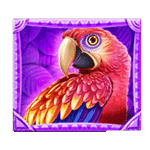 สัญลักษณ์พิเศษ นกแก้ว เกม JUNGLE FORTUNE ค่าย BLUEPRINT GAMING