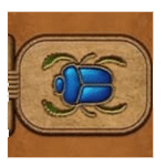 สัญลักษณ์พิเศษ สคารับ เกม EYE OF HORUS RISE OF EGYPT ค่าย BLUEPRINT GAMING