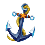 สัญลักษณ์พิเศษ สมอเรือ เกม CRABBIN FOR CASH EXTRA BIG SPLASH ค่าย BLUEPRINT GAMING