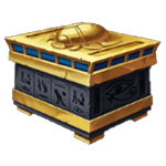 สัญลักษณ์พิเศษ หีบสมบัติ เกม GATES OF ETHEREA ค่าย BLUEPRINT GAMING