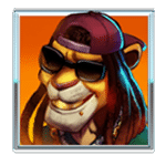 สัญลักษณ์พิเศษ เสือใส่หมวก เกม BALLIN ค่าย BLUEPRINT GAMING