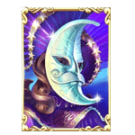 หน้ากากพระจันทร์เสี้ยว เกม HARLEQUIN CARNIVAL ค่าย NOLIMIT CITY
