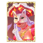 หน้ากากแมว เกม HARLEQUIN CARNIVAL ค่าย NOLIMIT CITY