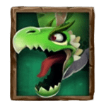 มังกรสีเขียวเข้ม เกม DRAGON TRIBE ค่าย NOLIMIT CITY