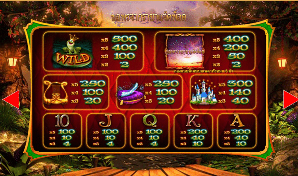 สัญลักษณ์ เกม WISH UPON A JACKPOT ค่าย BLUEPRINT GAMING
