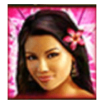 สัญลักษณ์พิเศษ หญิงสาว เกม THAI FLOWER MEGAWAYS ค่าย BLUEPRINT GAMING