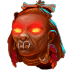 สัญลักษณ์พิเศษ หัว เกม VOODOO TEMPLE ค่าย BLUEPRINT GAMING