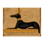 สัญลักษณ์พิเศษ อนูบิส เกม EYE OF HORUS FORTUNE PLAY ค่าย BLUEPRINT GAMING