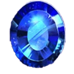 สัญลักษณ์พิเศษ อัญมณีสีน้ำเงิน เกม SUPER WILD DIAMONDS ค่าย BLUEPRINT GAMING