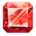 สัญลักษณ์พิเศษ อัญมณีสีแดง เกม SUPER WILD DIAMONDS ค่าย BLUEPRINT GAMING