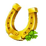 สัญลักษณ์พิเศษ เกือกม้า เกม SPINS O GOLD ค่าย BLUEPRINT GAMING