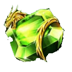 สัญลักษณ์พิเศษ เพชรสีเขียว เกม SUPER FORTUNE DRAGON ค่าย BLUEPRINT GAMING