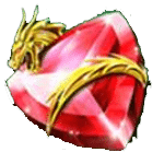 สัญลักษณ์พิเศษ เพชรสีแดง เกม SUPER FORTUNE DRAGON ค่าย BLUEPRINT GAMING