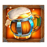 สัญลักษณ์พิเศษ แก้วเบียร์ เกม 5 POTS OF RICHES ค่าย BLUEPRINT GAMING