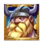 สัญลักษณ์พิเศษ ไวกิ้งเคราสีทอง เกม VIKING FALL ค่าย BLUEPRINT GAMING