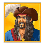 WILD SYMBOL เกม PIRATES FRENZY ค่าย BLUEPRINT GAMING