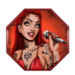 ผู้หญิงกำลังร้องเพลง เกม DEVIL CROSSROAD ค่าย NOLIMIT CITY