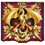 สัญลักษณ์พิเศษ ตรามังกร เกม KINGDOM OF FORTUNE ค่าย BLUEPRINT GAMING