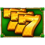 สัญลักษณ์พิเศษ หมายเลข 777 เกม LUCK O THE IRISH GOLD SPINS ค่าย BLUEPRINT GAMING