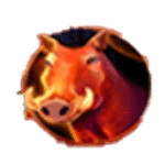 สัญลักษณ์พิเศษ หมูป่า เกม SAVANNA STAMPEDE ค่าย BLUEPRINT GAMING