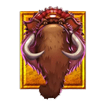 สัญลักษณ์พิเศษ แมมมอส เกม PRIMAL MEGAWAYS ค่าย BLUEPRINT GAMING