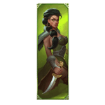 เจ้าหญิงชุดเขียวถือดาบ เกม AGE OF ASGARD ค่าย YGGDRASIL SLOT